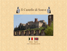 Tablet Screenshot of castellodisoave.it